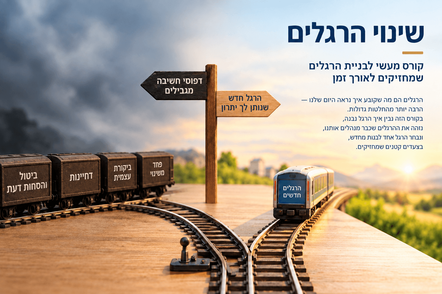 שינוי הרגלים